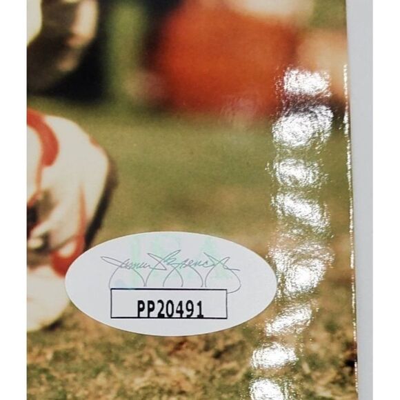 Ed Too Tall Jones Signed Photo 8X10 JSA COA Dallas Cowboys - Picture 4 of 5